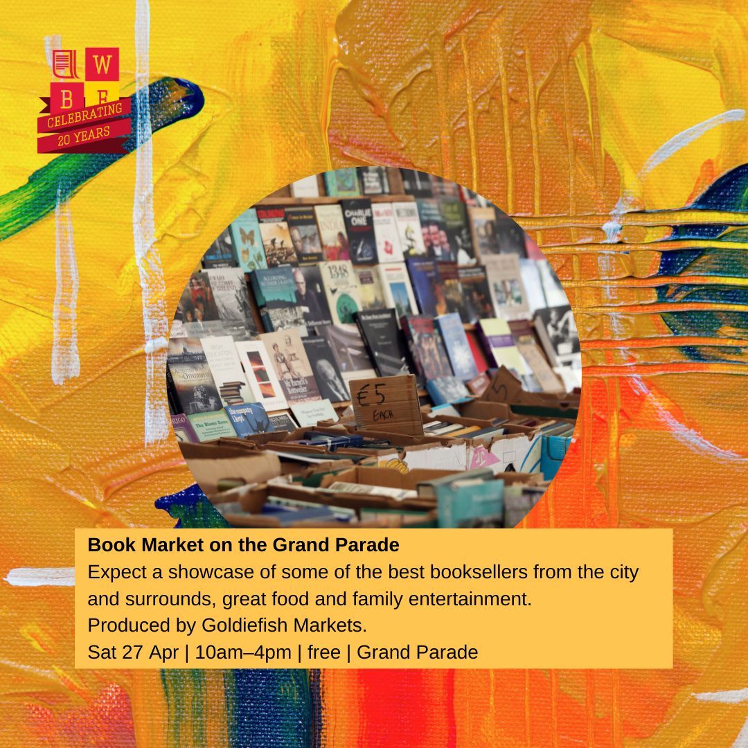 Pop along to the annual Book Market where you will find a fantastic array of literary finds from some of the finest book sellers in the city and county. There will be food to go and some tasty produce and craft stalls. Produced by Goldiefish Markets <a href="/goldiefishevent/">Rose-Anne Kidney</a>