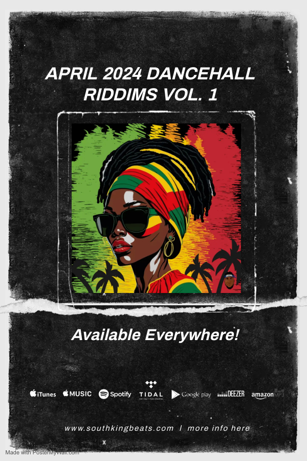 🔥 April 2024 Dancehall Riddims Vol. 1 OUT NOW! 📷 Stream it everywhere: link.southkingbeats.com/april2024_ridd…