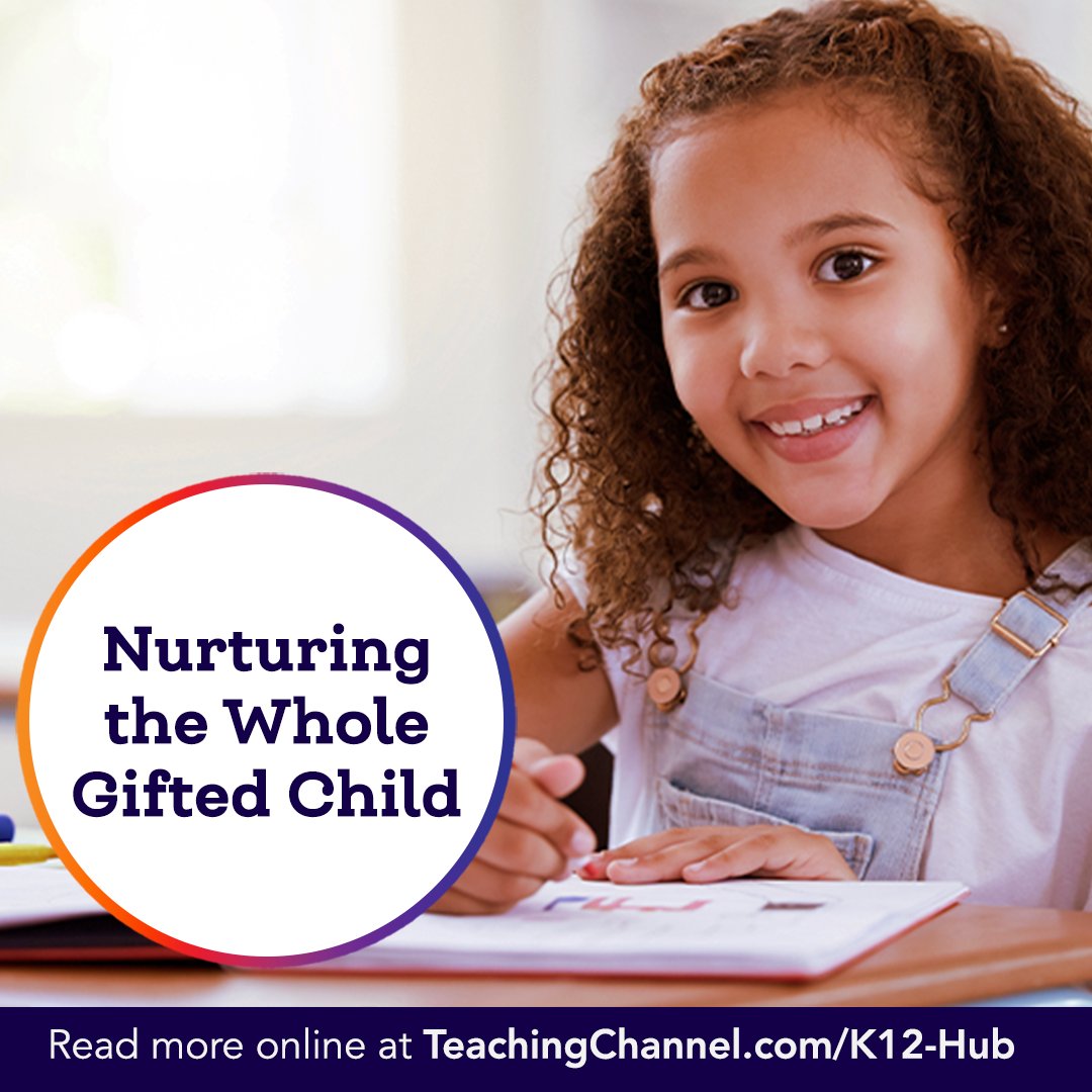 👩🏼‍🏫 While gifted student’s intellectual abilities shine, it’s crucial to address their social-emotional learning needs. However, there are a few simple strategies we can implement to help our gifted students thrive: teachingchannel.com/k12-hub/blog/n…. #edblog #giftedstudents