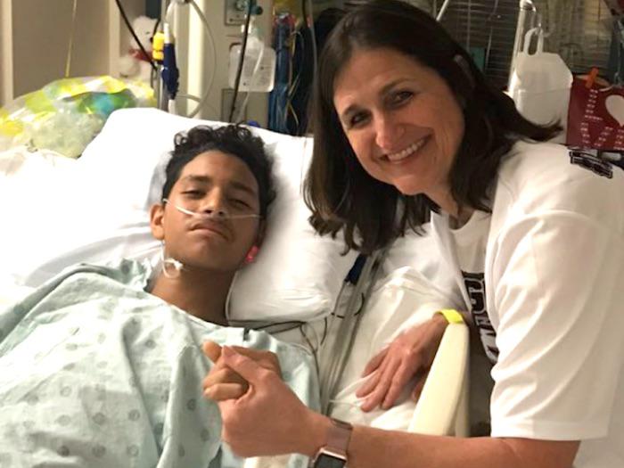 @fasc1nate During the Parkland school shooting, 15 year old Anthony Borges successfully stopped the shooter from entering his classroom by using his body to keep the door shut. He was shot 5 times, saved 20 classmates inside the room, and went on to make a full recovery.