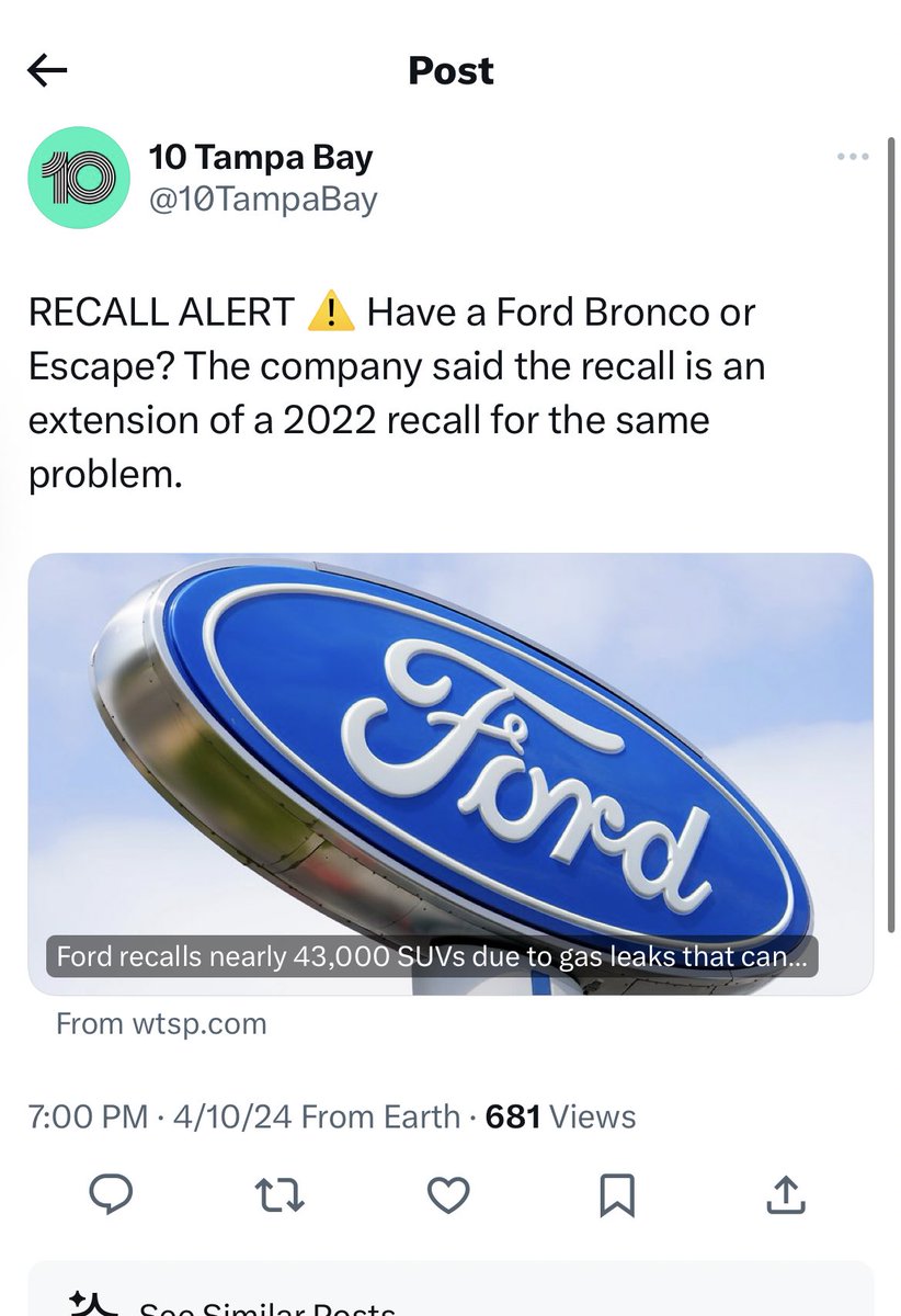 Tough PR week for the Ford Bronco