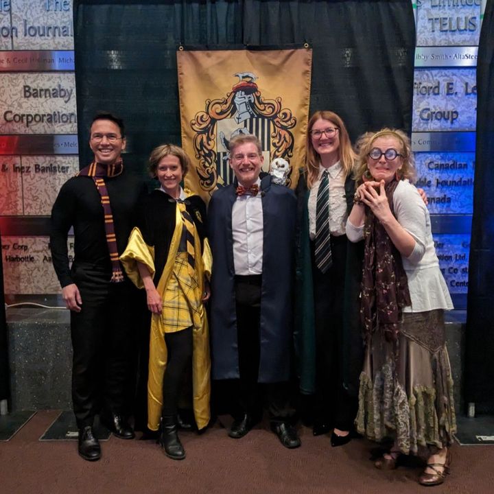 ⚡️ The enchanting melodies from Hogwarts have taken over the @WinspearCentre! Our very own ESO had a blast dressing up for a night of The Magical Music of Harry Potter. All eight adventurous scores are awaiting you.🧙‍♂️ Don't wait ➡️ winspearcentre.com/tickets/events…