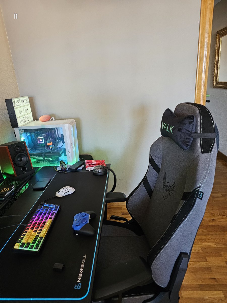 La mejor silla que he tenido en mi vida de lejos, yo creo que ya lo tengo todo.