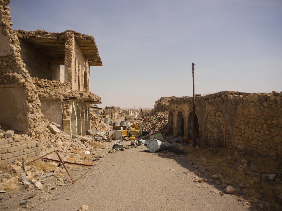 This is the Yezidi region,which was completely destroyed by lSlS when they committed Genocide against Yezidis!

Iraq ignore Yezidis!
UN ignore Yezidis!

Anyone marching for them?!
7 women and children were kidnapped!
10K were kiIled for refusing to convert to lsIam!
2703 missing!