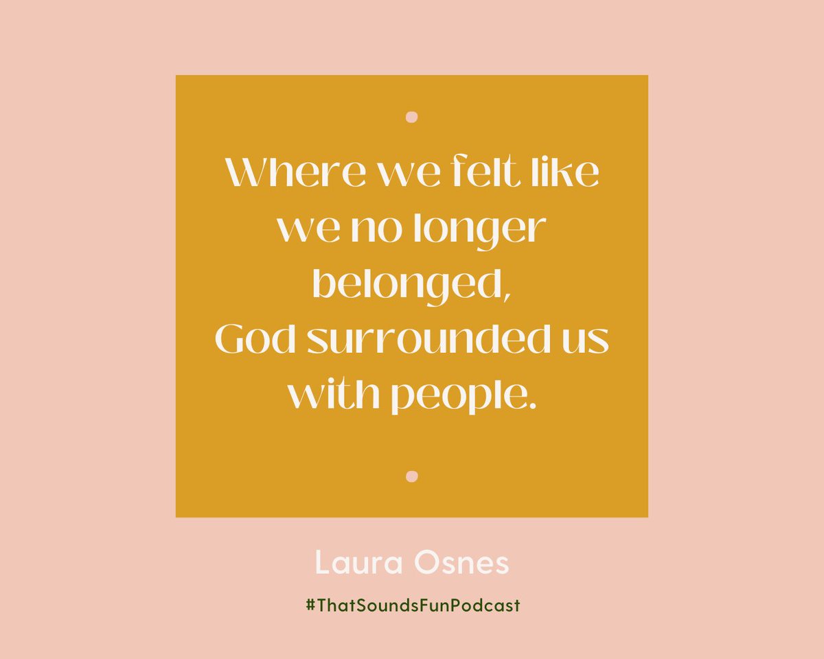 What a beautiful day when @LauraOsnes joins us on #thatsoundsfunpodcast! Laura has a powerful story of losing hopes & dreams & how God restored, rebuilt, & is still doing it. She’s the leading lady in a #greatamericanpureflixmovie available tomorrow! pod.link/944925529/epis…