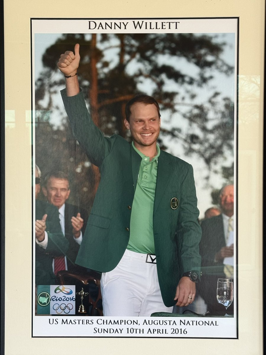 Good luck to our past champion @Danny_Willett on his return from injury in pursuit of a second green jacket #Masters2024 #MastersWeek