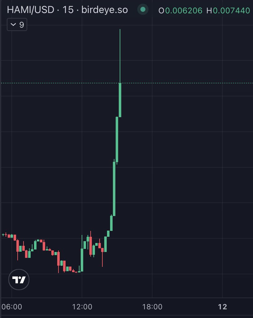 $HAMI 🐹 got listed in CoinMarketCap and FULL SENT