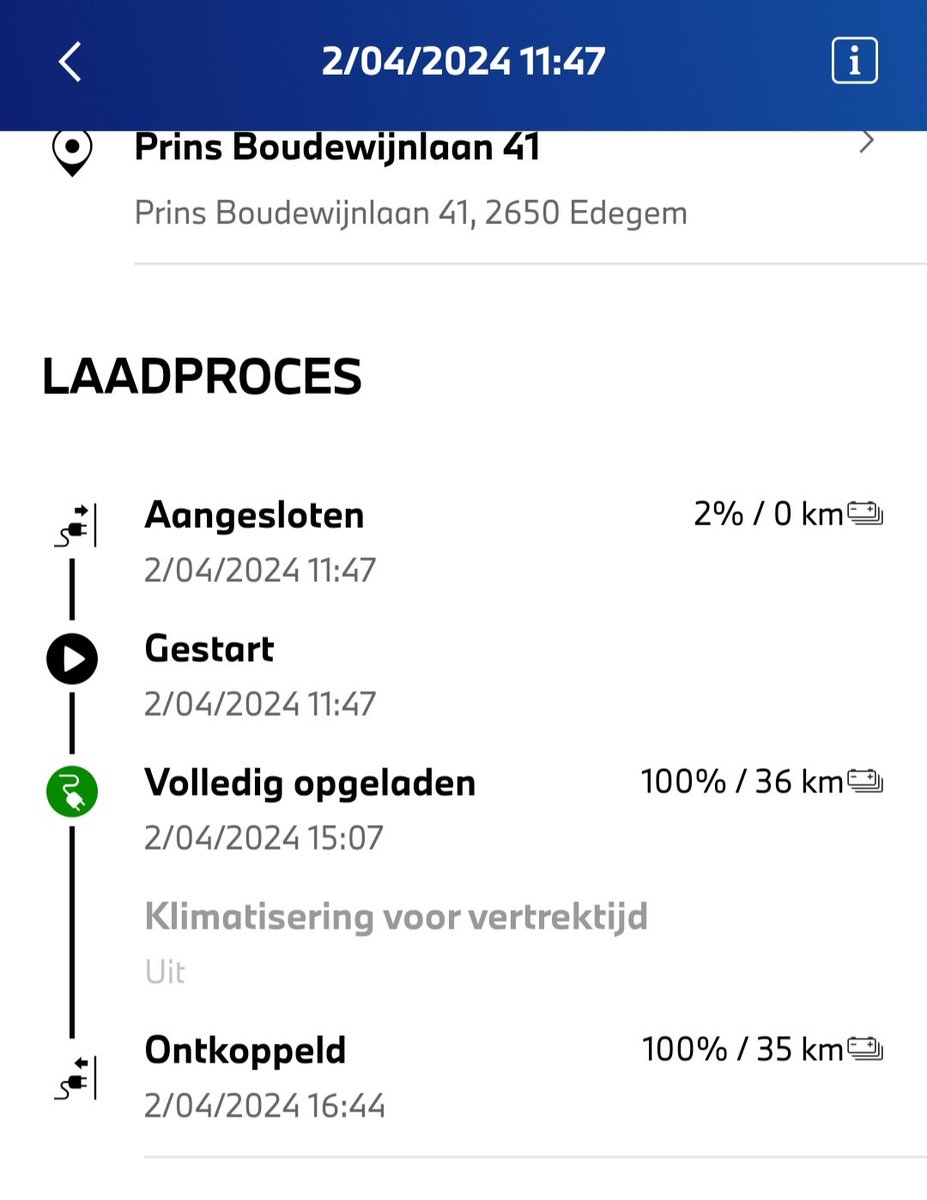 geertdepaep's tweet photo. Eigenaar #laadpalen voert stilzwijgend parkeertarief in aan de #laadpaal tegen +6€/uur. Resultaat: 38€ om 12Kwh te laden {hybride), waarmee ik ongeveer 38 km kan rijden. Geprojecteerd op mijn vorige diesel zou een tankbeurt dan 1000€ kosten... #geldwolven #pakdepoen  #ev https://t.co/kuOZz5PWHP