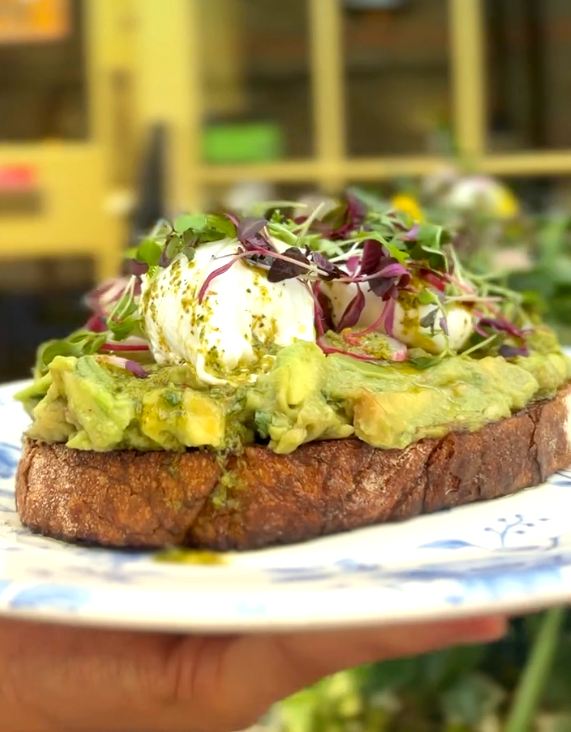Who'd like a slice of Avo Toast? 🥑🍞 #BreakfastPerfection #AvocadoLovers
