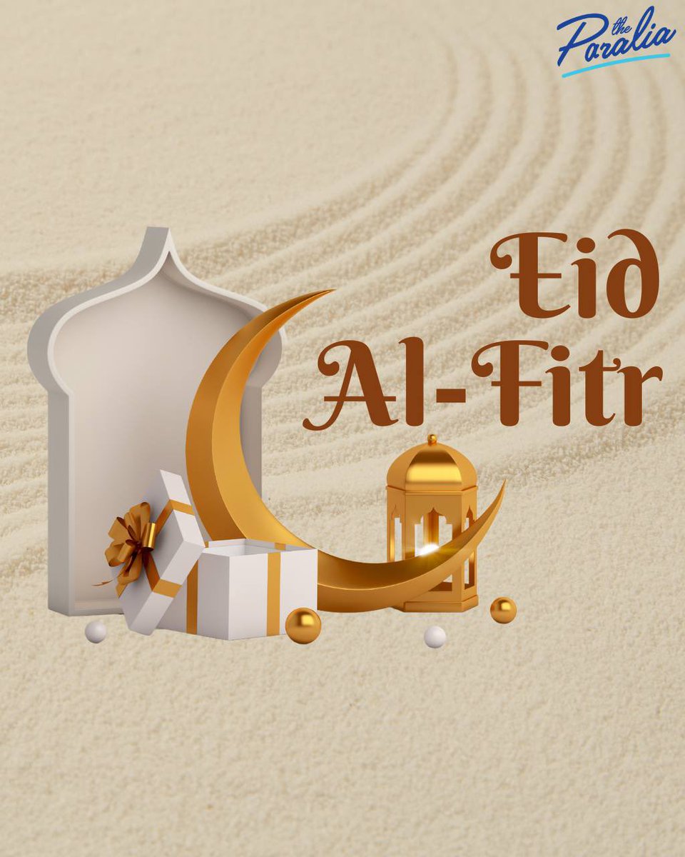 Happy Eid Al-Fitr! 

Wishing you a Ramadan filled with love and spiritual growth!

#theparalia #happyeidalfitr #eidalfitr