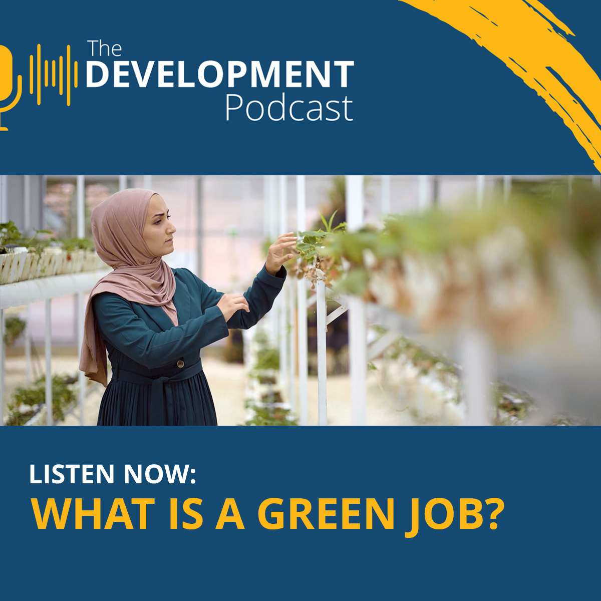 🎧Check out the 3rd episode of our limited series on the #DevelopmentPodcast! On this episode we dive into why #GreenJobs matter. 

Listen to personal stories from those at the forefront of the #RenewableEnergy sector. wrld.bg/hrIO50RebXG