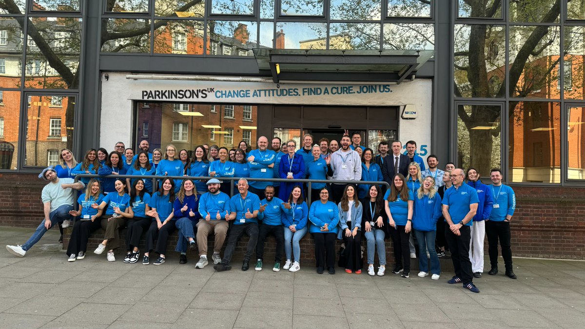 We decided to Make It Blue at Parkinson's UK head office for #WorldParkinsonsDay! However you decide to celebrate today, please tag us in your posts - we would love to see your blue moments 💙 Parkinson’s. There isn’t one journey. There isn’t one ‘day in the life’.