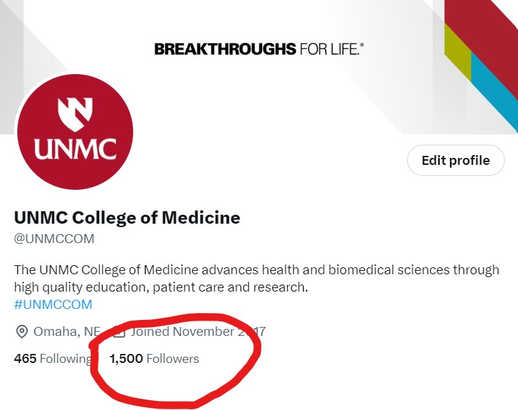 Oh, hey, look at that! 🙏🙏 Thank you to all who follow this account as a way to keep up with our college and the people who work every day to bring its mission to life. We are grateful to get to connect with you ... thank you for coming along for the ride.