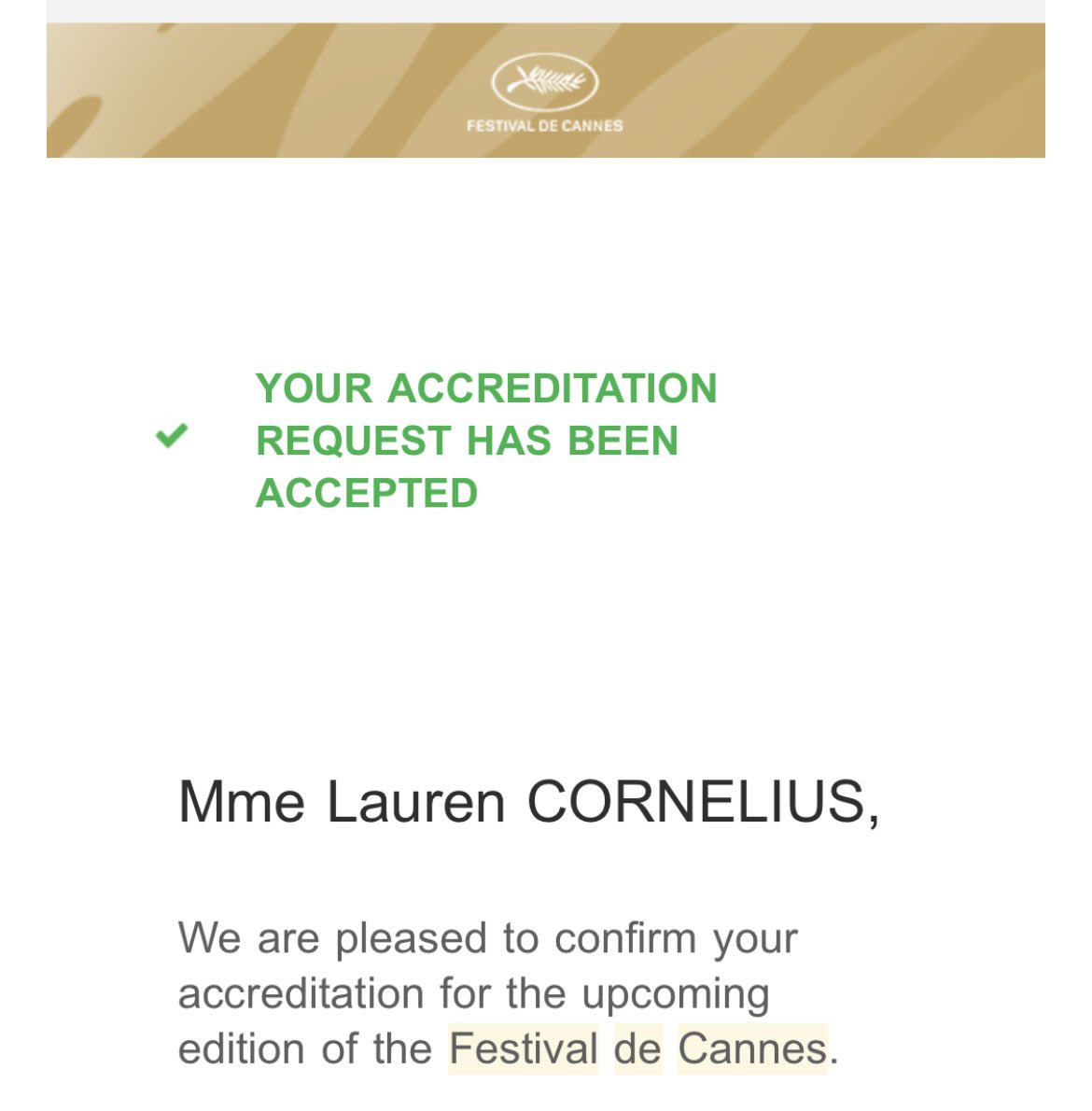 I’m going to be attending @Festival_Cannes for the first time this year!! Would love to connect if you’re going to be there too 🎬 Will be there 16 - 20 May (potentially later as a project I’m involved with is now screening there on 22nd! 👀) #Cannes2024 #Cannes