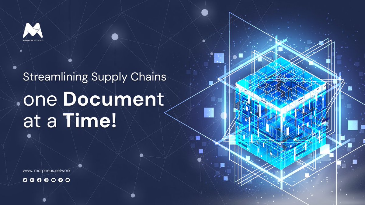 Did you know there are 40 points of contact between different entites in a typical supply chain? Even simple products such as flowers can generate over 200 documents during shipment! It's obvious that there's some serious room for error here so how does Morpheus.Network