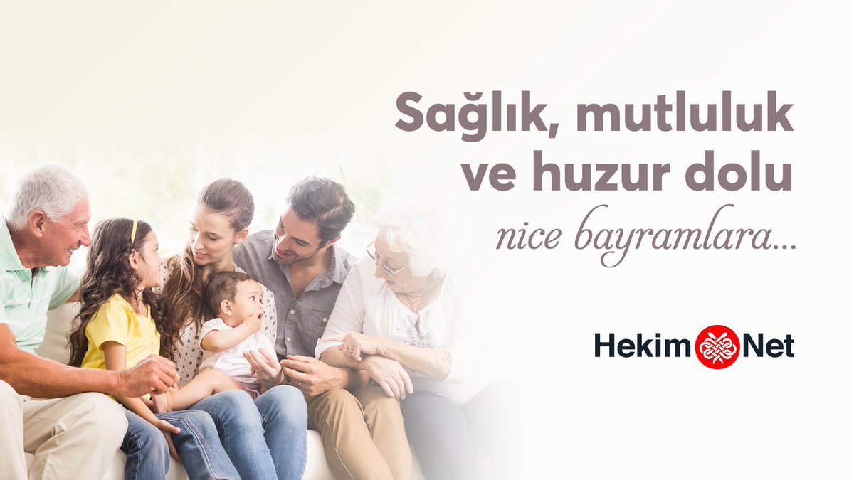 Sağlık, mutluluk ve huzur dolu nice bayramlara…