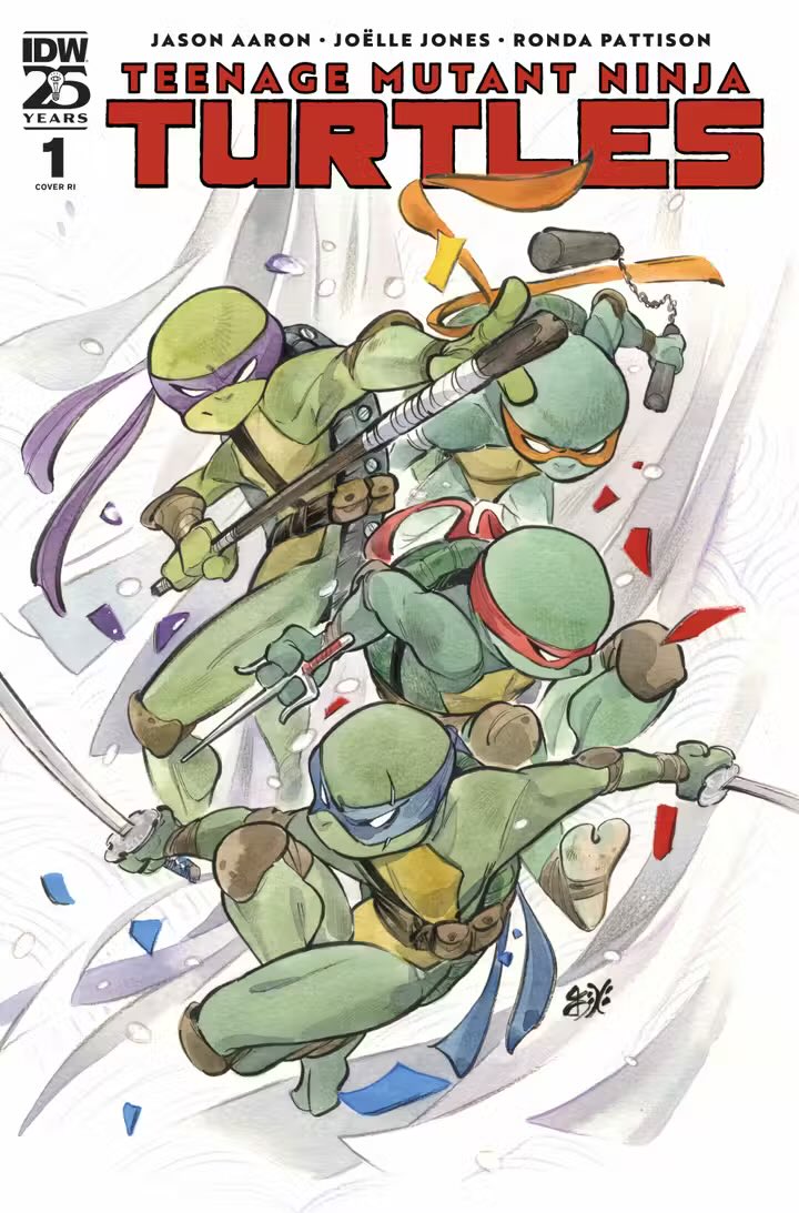 IDW revealed covers for the upcoming TMNT No.1 and they’re SO good. Some will gravitate towards the Momoko cover (understandably), but that Matteo Scalera cover is my jam. Love his style and love those colors. Got a couple of bangers from Talbot and Albuquerque also!