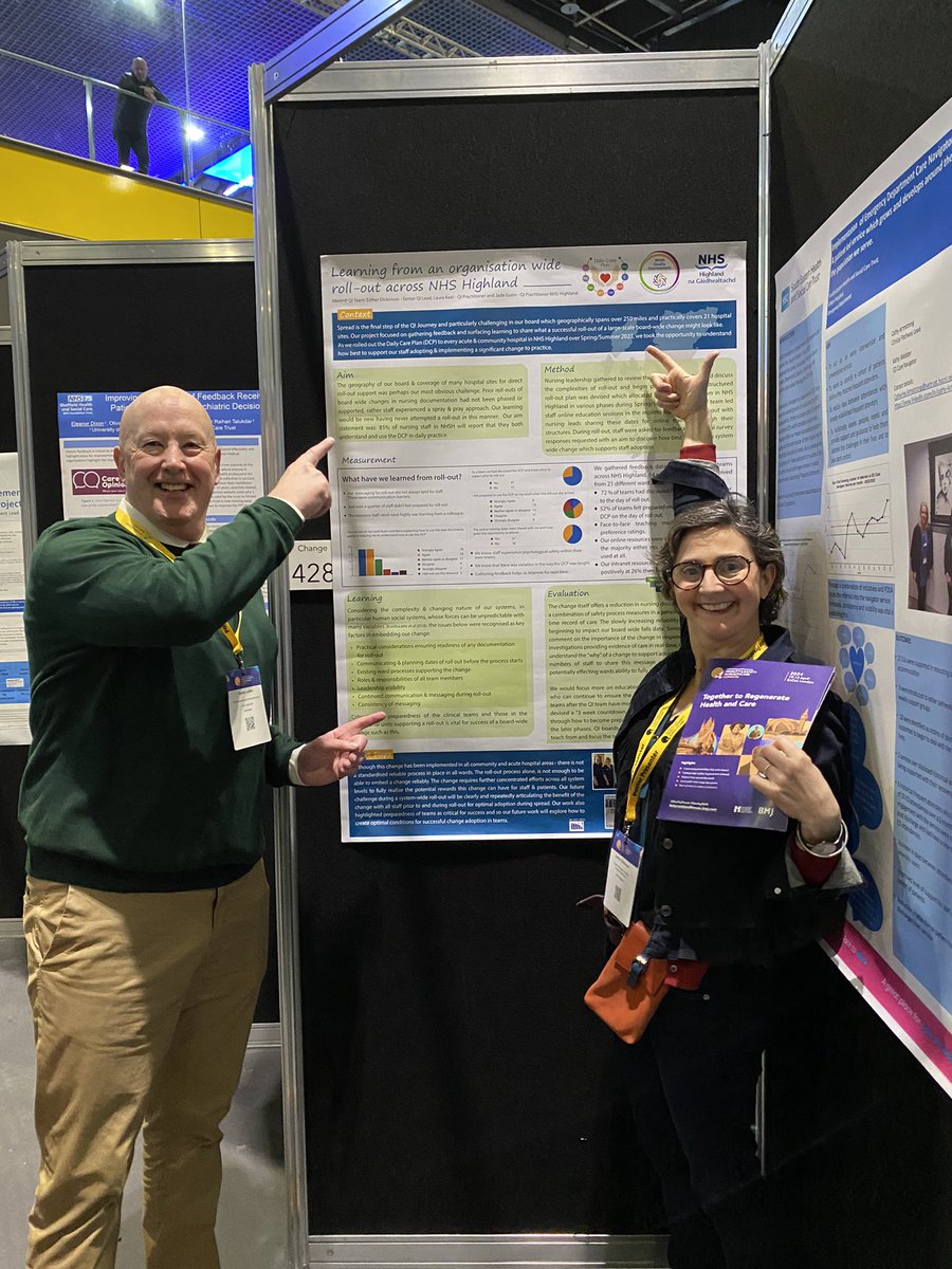 Proudly sharing the QI work of NHSH <a href="/JadeGunn88/">Jade Gunn</a> @LauraKeel1 <a href="/NHSHQIteam/">NHSH Quality Improvement Team (NMAHP)</a>