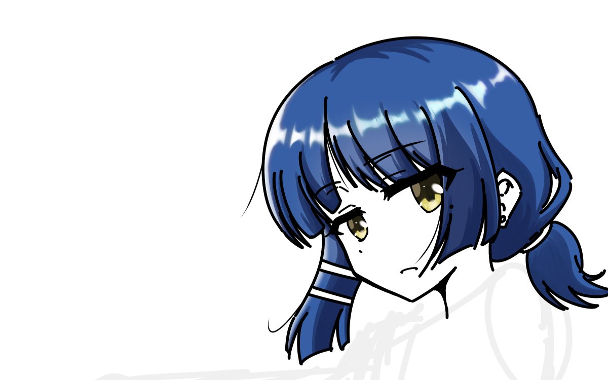 山田リョウ 「塗り方聞いてやってみたの巻 」|遊大のイラスト