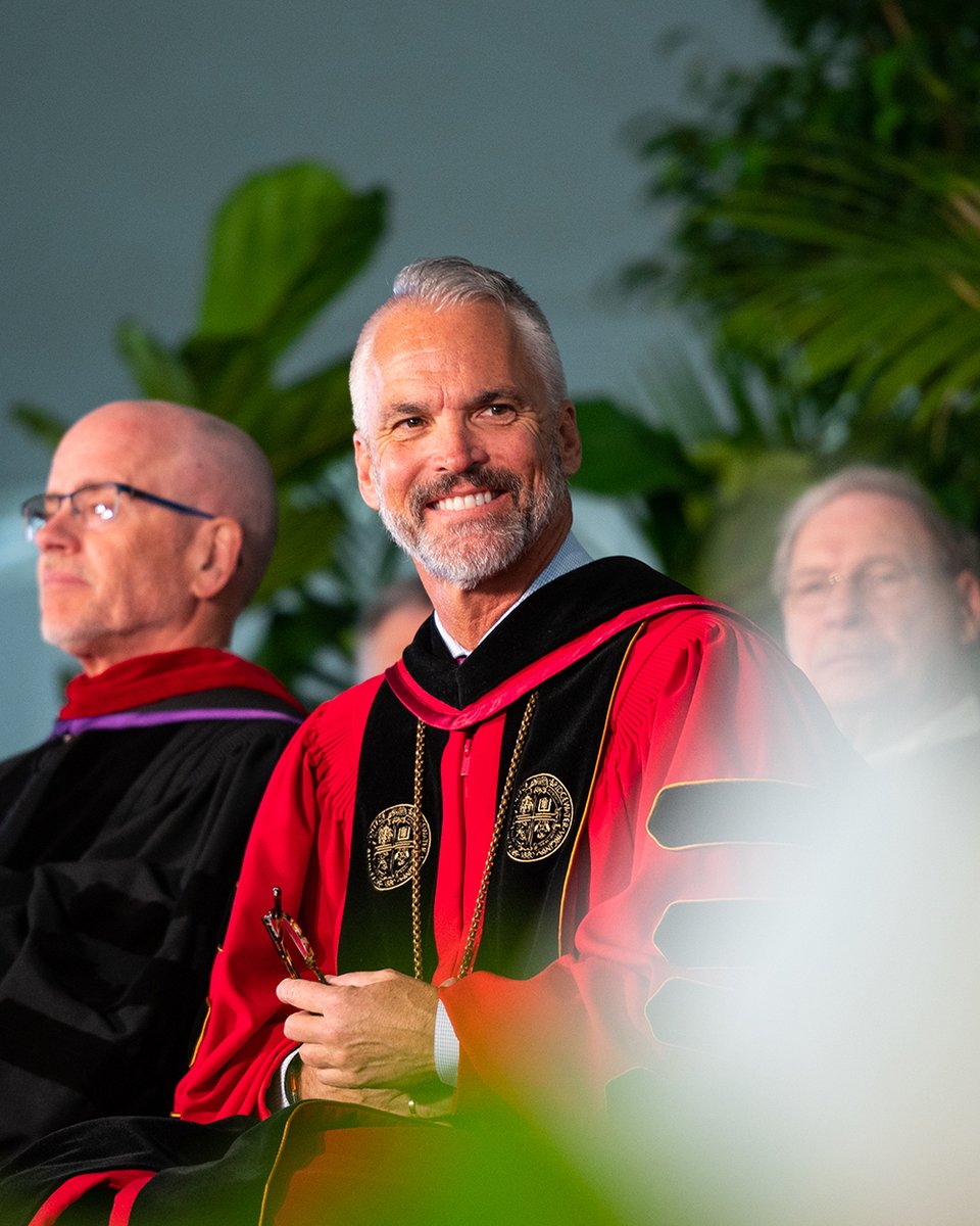 How it started ⏭️ How it's going 🦅 Today, April 11, marks the 10th anniversary of Dr. David W. Bushman's inauguration as the ninth Bridgewater College president.