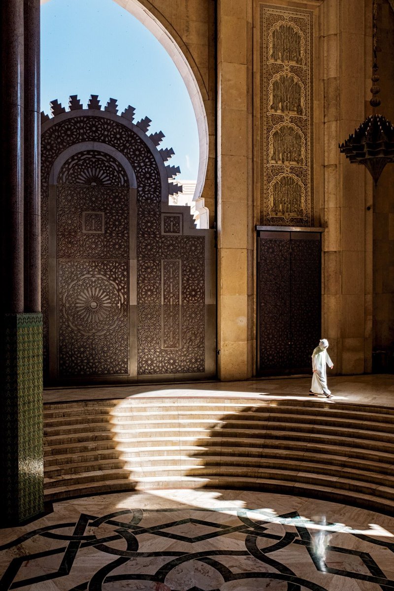 🕌🇲🇦| L’intérieur de la mosquée Hassan II de Casablanca