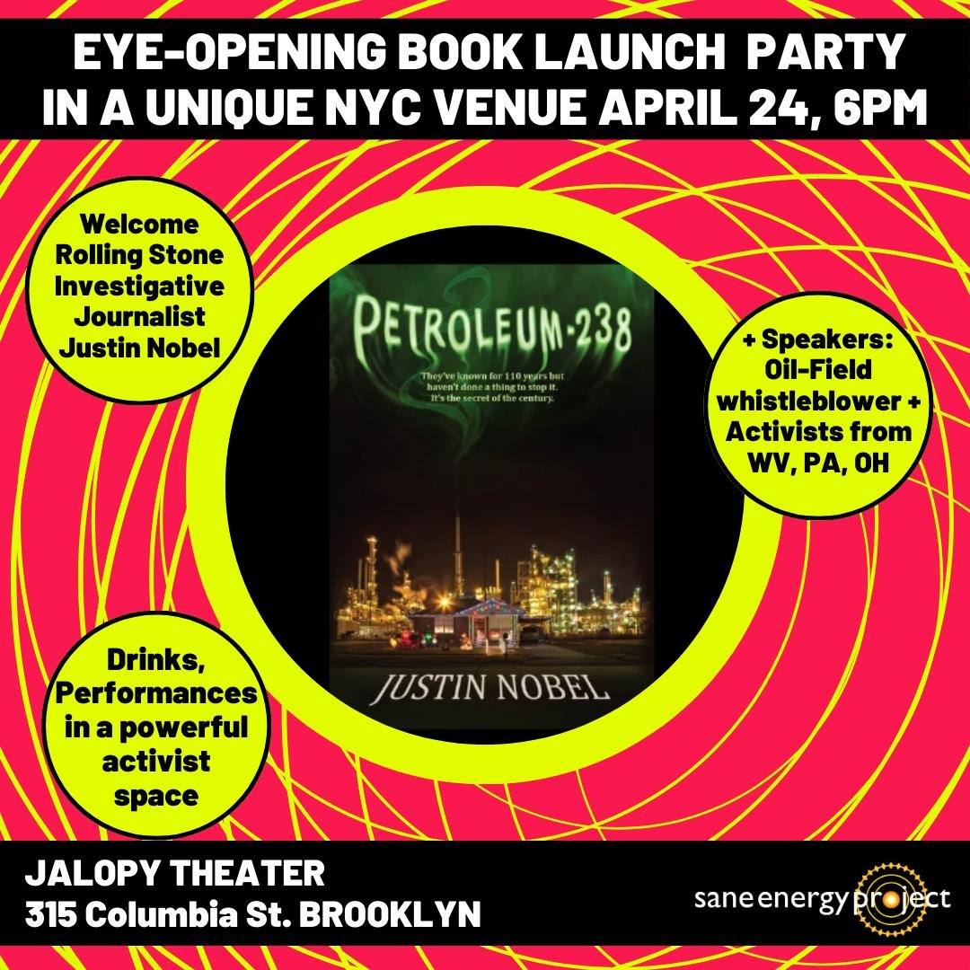 Join us on 4/24 to discuss 'Petroleum-238: Big Oil's Hidden Danger & the Grassroots Battle to Halt It'! Originally a @RollingStone feature, it dives into the radioactive risks of oil & gas extraction, threatening workers, communities, and the environment. #BigOil #Radioactivity…