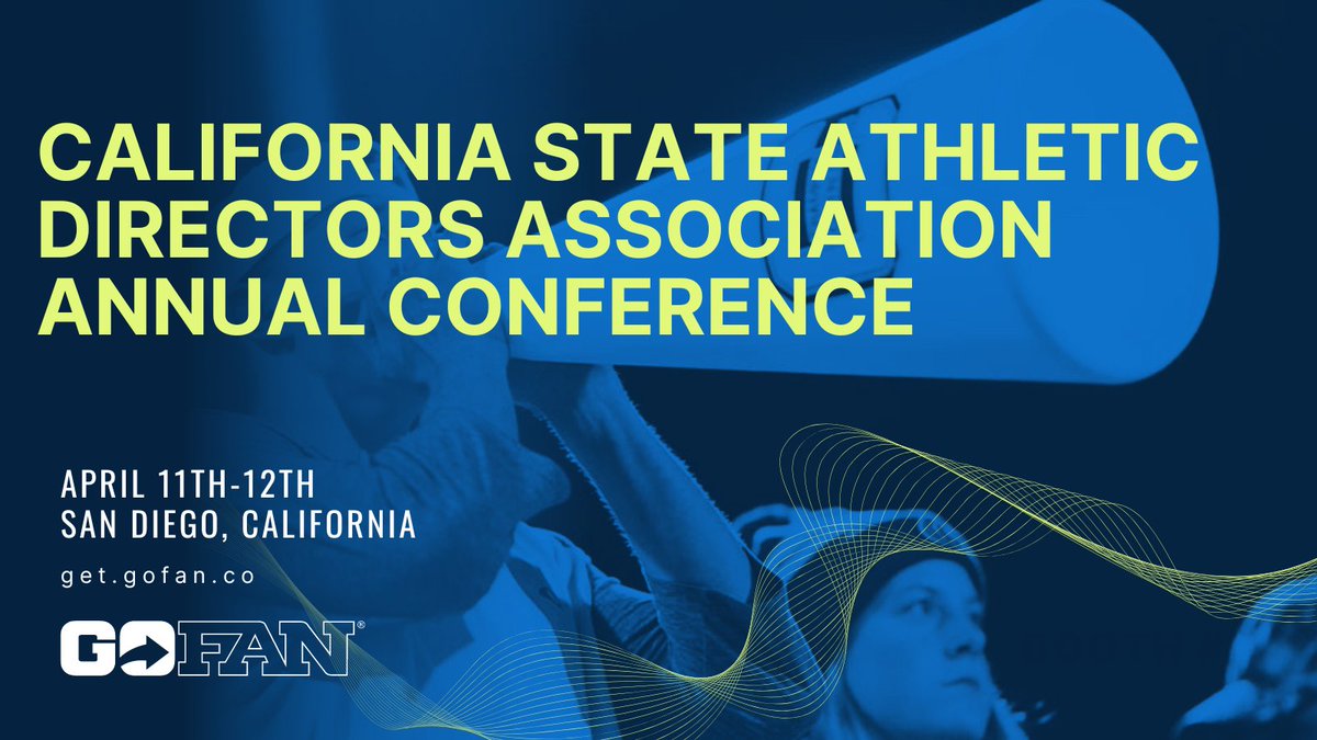 We're excited to be at the CSADA conference! Looking forward to connecting with the great athletic leaders of California and discussing how GoFan is elevating athletic programs with #ticketing, #concessions, #fundraising, and more. Learn more: hubs.li/Q02sz55J0