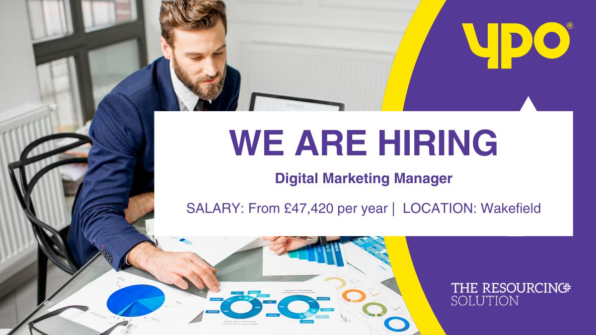 Are you looking for a new opportunity to drive digital transformation within a forward-thinking organisation?
@Ypoinfo has an exciting opportunity for a Digital Marketing Manager to join their team.
🔗bit.ly/4cLN36E

#YPO #NYCJobs #SEO #PPC #B2B #MarketingJobs #Wakefield