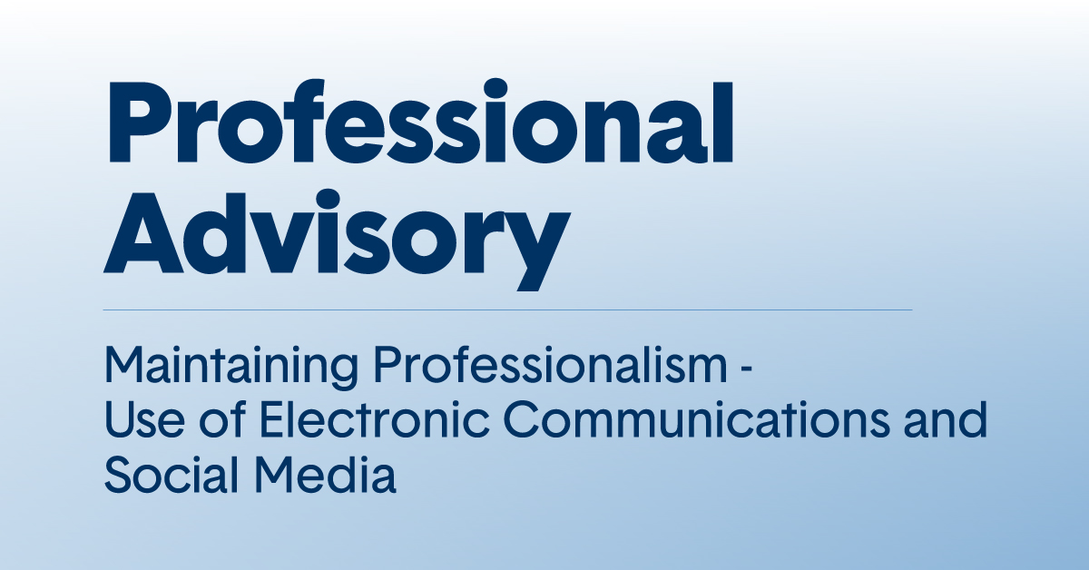 Members, learn the importance of using social media and electronic communications responsibly. Our Professional Advisory offers tips for keeping professional boundaries online and in the classroom: oct-oeeo.ca/969eue #OntEd #Ontario