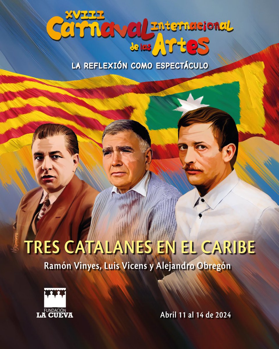 Llegó el XVIII Carnaval de las Artes, ¡la reflexión como espectáculo!🎭

#SúbeteEnTransmetro y disfruta de los eventos:

📍<a href="/FundLaCueva/">Fundación La Cueva</a> 🔜🚍A7-3 Carrera 38

📍<a href="/cinematecaribe/">CinematecadelCaribe</a> | <a href="/AFBarranquilla/">Alianza Francesa de Barranquilla</a> | <a href="/TeatroJCH/">Teatro Jose Consuegra Higgins</a> 🔜🚍A8-3 Prado 

📲Consulta la programación oficial en <a href="/carnavalartes/">Carnaval de las Artes</a>