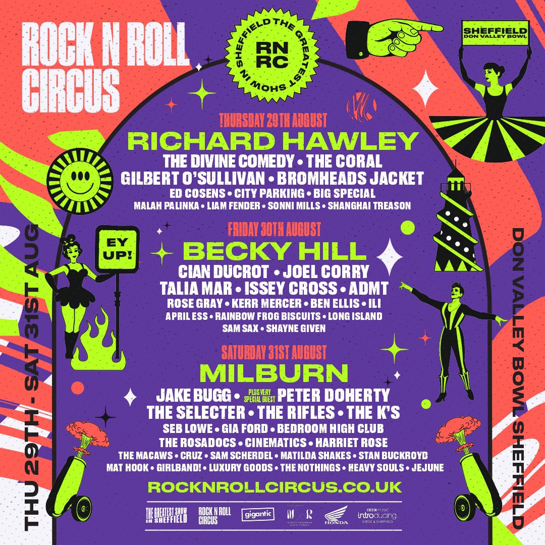 Absolutely buzzing for @RandRCircus this summer! 💜 Have you got your tickets yet?!