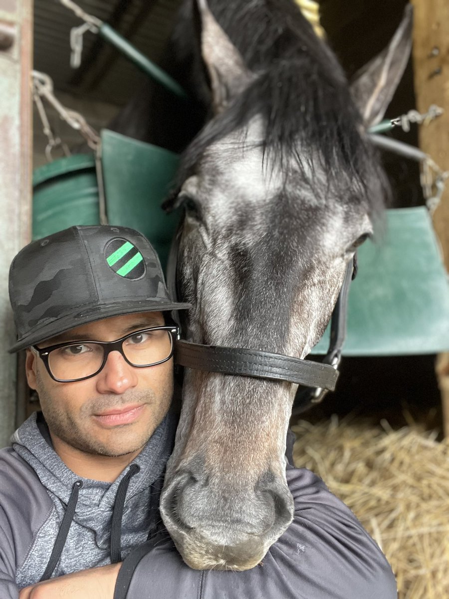 Billsimonbilll's tweet photo. We’re both happy and sad to announce that Barber Road is retiring. Our gutsy $15k purchase took @WSS_Racing on the ride of a lifetime all the way to the @KentuckyDerby. Thanks to the entire team but specially to @johnnyortiz24 for all your skill and love for him. @jdz033 Jared Hughes, without you….none of this is possible….@LuguJr Reylu, never have I seen a better horse/jockey match. @Danielogk1 Daniel, he is like a brother to you…..A series of nagging minor injuries has kept him from being able to compete at the highest level and he deserves to retire happy and sound rather than bounce around. We are going to give him 90 days off and then start him on his next career. He will be the barn pony for Ortiz Racing….so he will be around the track, doing what Barber does for a long time to come.