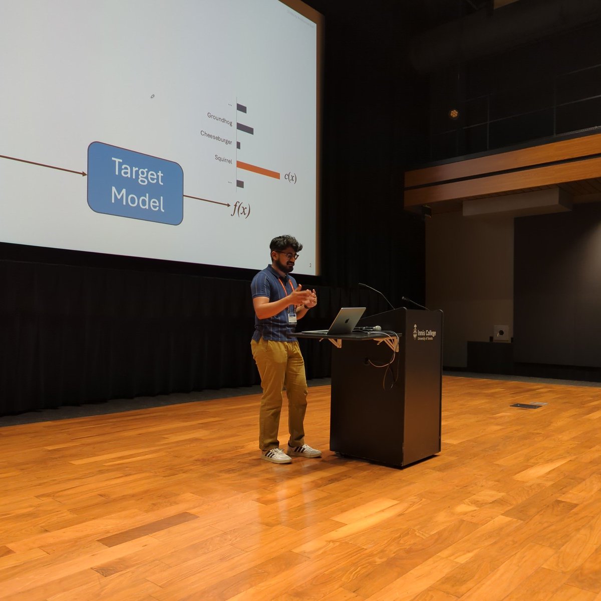 SaTML Conference (@satml_conf) on Twitter photo We're back from a lively break for the next session, starting with <a href="/iamgroot42/">Anshuman Suri</a> speaking about pitfalls in evaluating black-box attacks! We're back from a lively break for the next session, starting with <a href="/iamgroot42/">Anshuman Suri</a> speaking about pitfalls in evaluating black-box attacks!