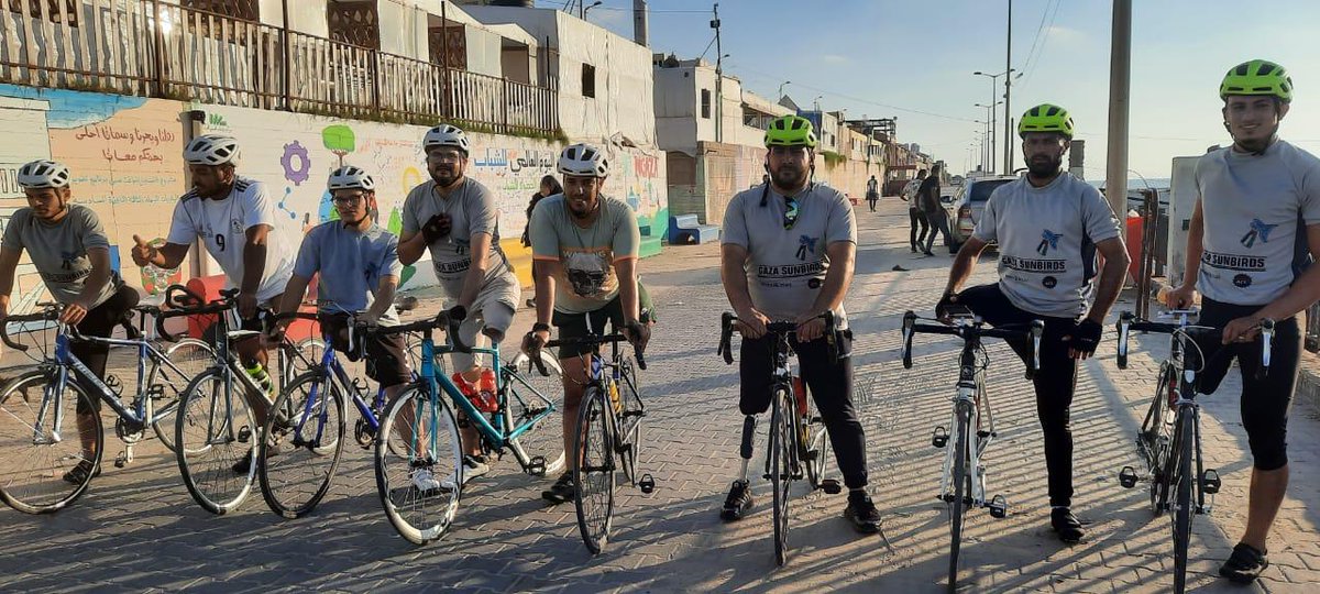 with Ramadan behind us it seems the UN Security Council's call for a ceasefire amounts to nothing we believe in the power of critical mass to keep pushing for Palestine to be free our next Great Ride of Return is on 13 & 27 April, come ride with us! gazasunbirds.org/ride?utm_conte…