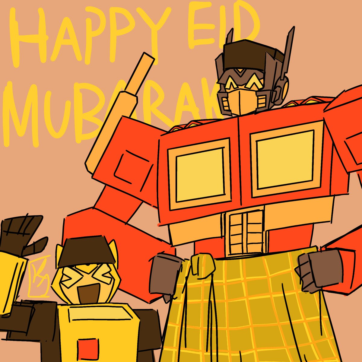 Happy Eid Mubarak☪️☪️☪️!!! #Transformers