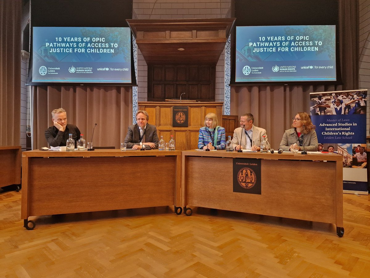 Excellent end to a challenging, hugely interesting and important conference @LeidenLaw on #OPIC #childrights and #access to justice..congrats @tonliefaard @askelton_CCL @BVanKeirsbilck and @UNChildRights1