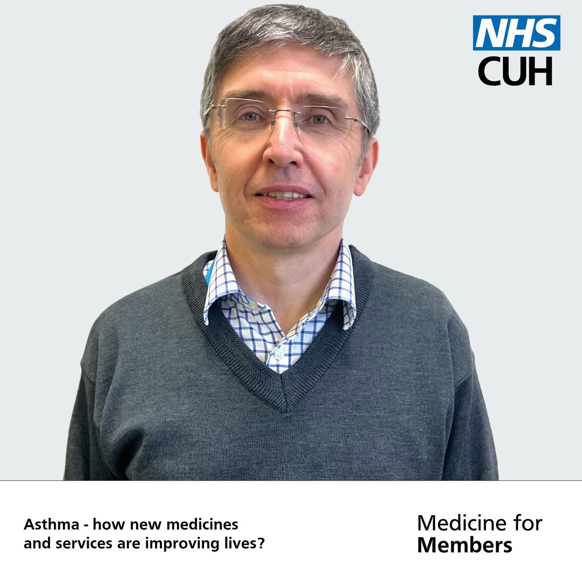 Join our free lecture with Dr. Robin Gore, clinical lead for severe asthma service at CUH.  Find out about the latest evidence and treatments for milder and severe asthma.  📅 Wednesday 17 April 🕛 6:30-7:30pm 💻 Microsoft Teams Register 👉 orlo.uk/XOPfE