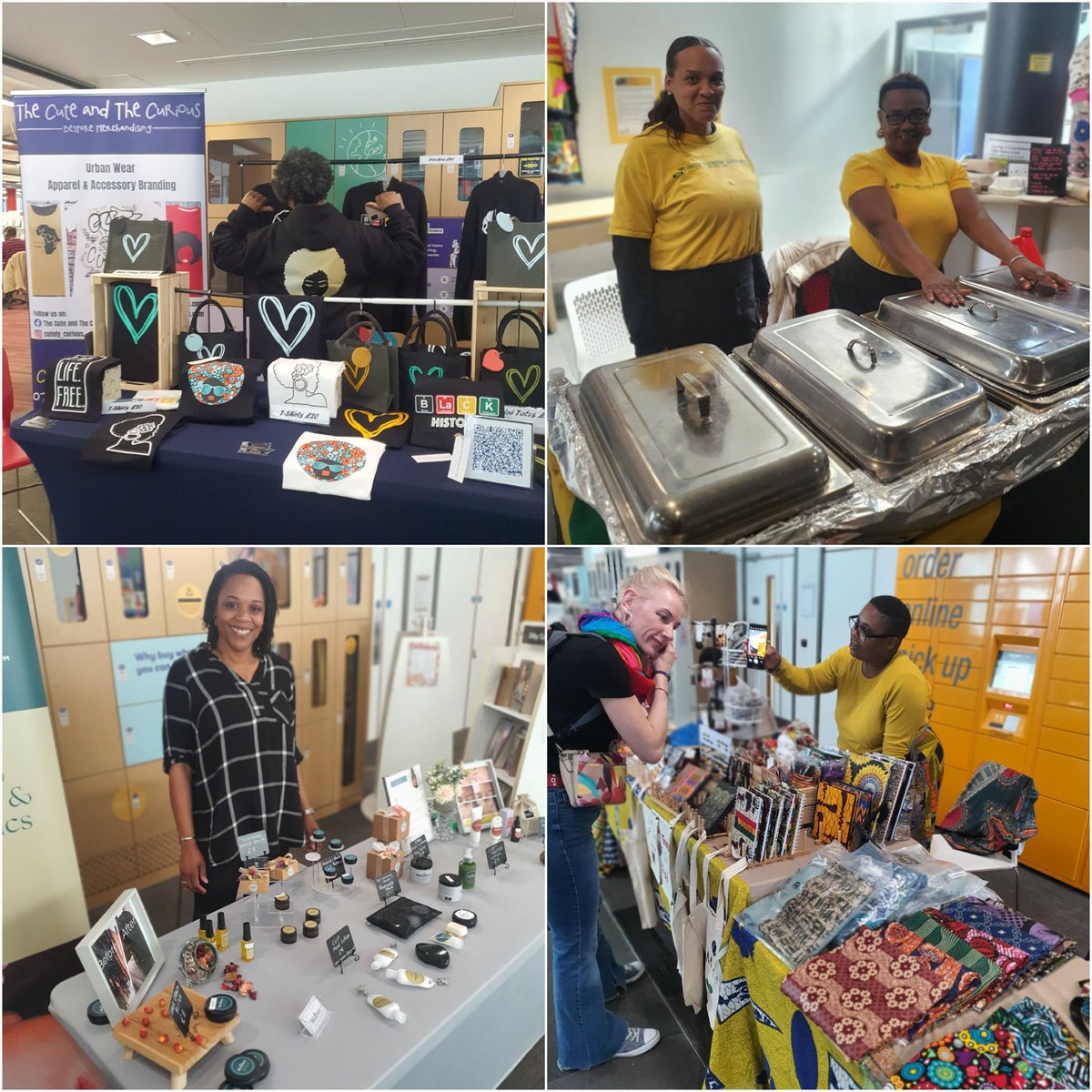 Today #woolwichlibrary Black-owned business pop-up market 🛍️✨ supporting local entrepreneurs in partnership with @BFEGreenwich discover unique products. Don't miss out on this vibrant showcase of talent and creativity! #BlackOwnedBusiness @Royal_Greenwich @GLL_UK @libsconnected