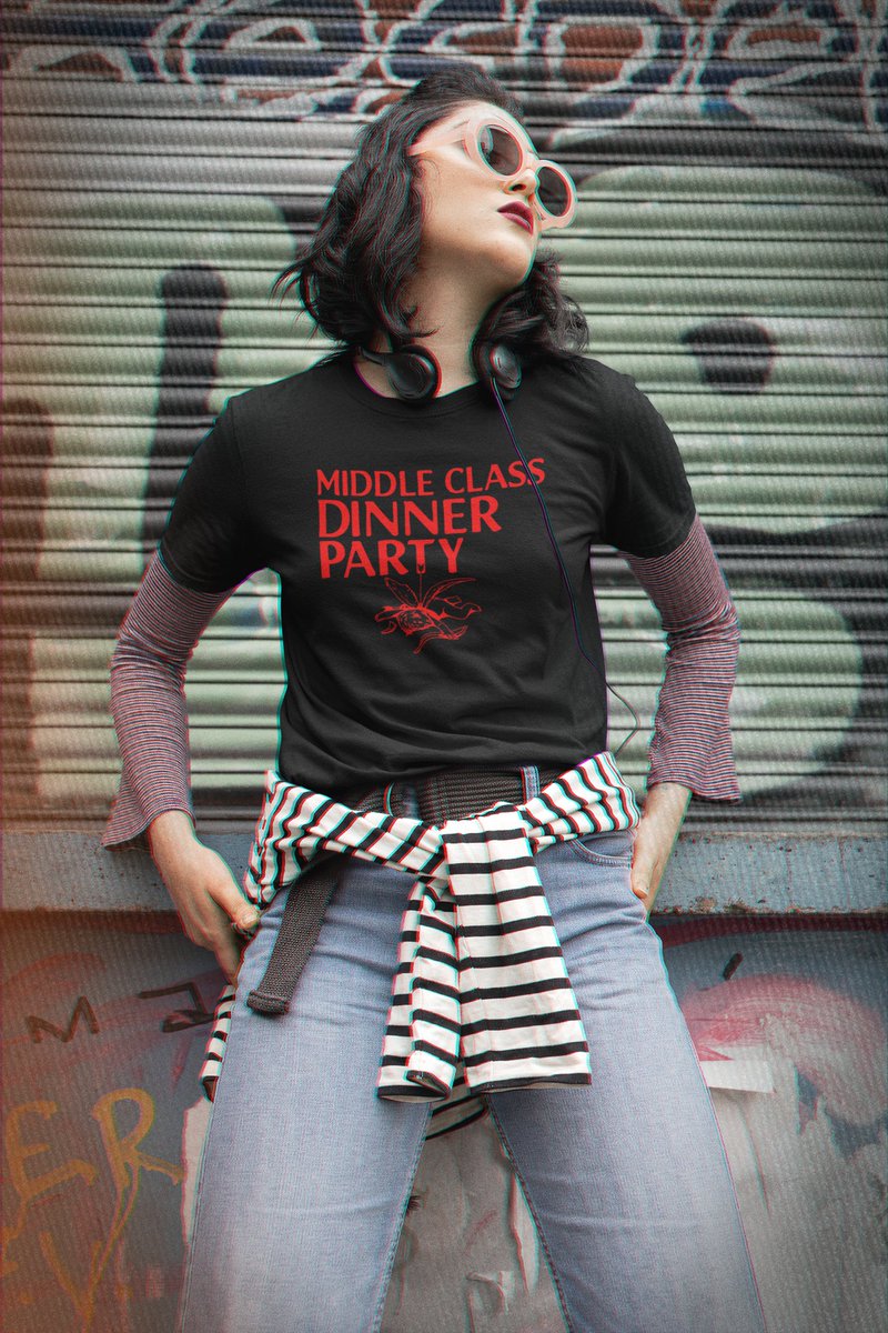 Middle Class Dinner Party - Red Text
dead-posh.com/products/middl…

❤️ 100% Organic Brushed Cotton
💚 Climate Neutral & Sweatshop-Free
🌱 Vegan
🌎 Plastic-Free Packaging
🏴󠁧󠁢󠁥󠁮󠁧󠁿 Made In England

#lastdinnerparty #trending #nothingmatters #tshirt #tshirtday #gifts #menswear #festival #BBC