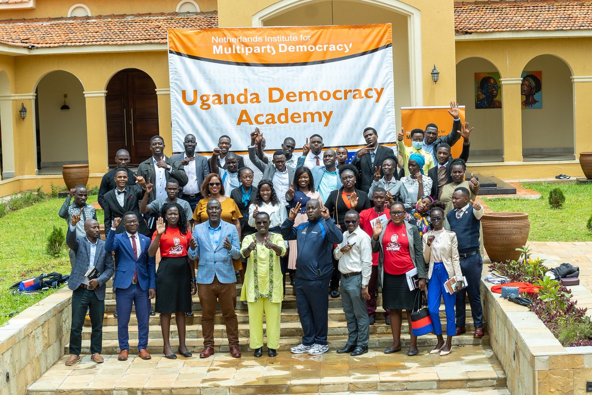 If there's a space every youth passionate about leadership and politics must attend, it's none other than Uganda Democracy Academy. It's just beyond mentorship🙏🙏💃Thank you @NimdUganda @ Netherlands Institute of Multi Party Academy @WeAreNIMD @EUinUG @PrimusBahiigi 🤗🤗🤗