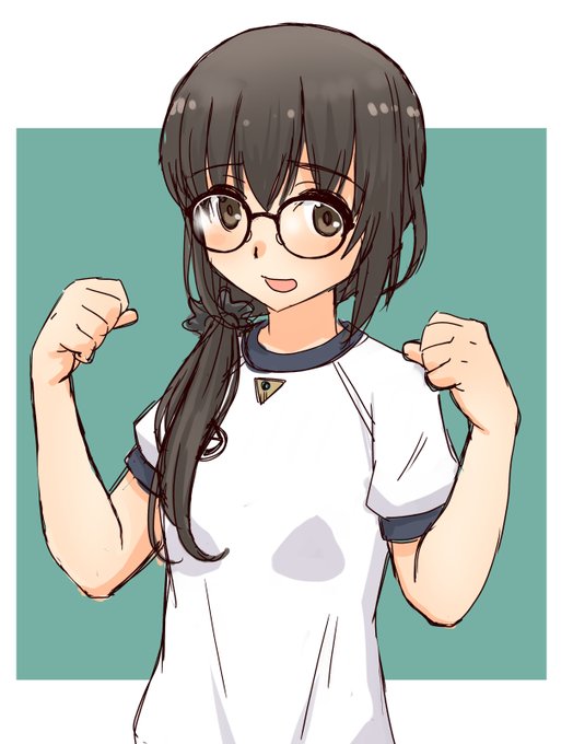 4/11はガッツポーズの日だそうで。女子のよわよわガッツポーズ好き。 