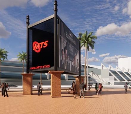 How is it that San Diego NIMBYs are able to block housing based on views, but no one said anything about putting a massive ugly blinding digital billboard in front of the gaslamp sign? The rendering doesn't do it justice. I'll get a real pic when I go on my lunch break.