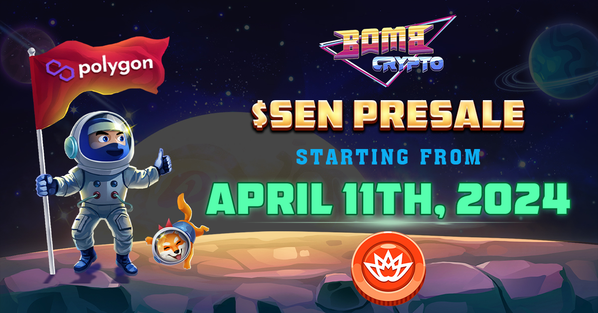 🚀 Exciting News! SEN Presale on Polygon Now Live! 🌐 Join the action now: dapps.bombcrypto.io/launchpad Don't miss your chance to secure your tokens early. Let's make this presale a success together! 💫 #SEN #Presale #Polygon #Crypto