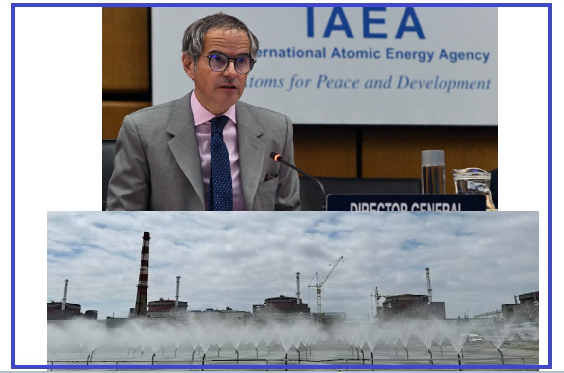 Amid drone attack & a direct hit on the reactor dome of Unit 6 of Zaporizhzhya Nuclear Power Plant (Ukraine) & further drone attack and bursts of rifle fire were reported on Tuesday, IAEA Board meeting, meeting with UN Security Council next week.