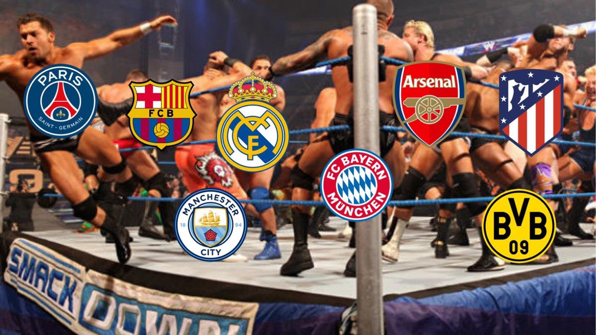 This year's UCL quarter finals be like 🔥