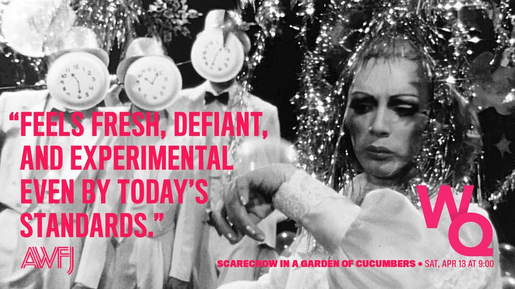 This Weekend • WQ40 Throwback! Eternal trans icon/Warhol superstar Holly Woodlawn is a total riot in the newly-uncovered Seventies sketch-comedy musical, SCARECROW IN A GARDEN OF CUCUMBERS, screening Saturday at 9pm as part of @wickedqueer Film Festival. wickedqueer.org