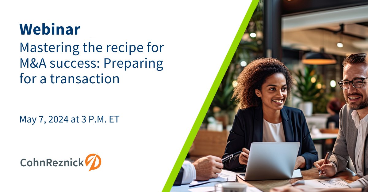 Many growing restaurant brands often fail to pay sufficient attention to their exit strategy. Join our webinar to learn how to prepare for a transaction and the KPIs that help to increase valuations. brnw.ch/21wIIXA