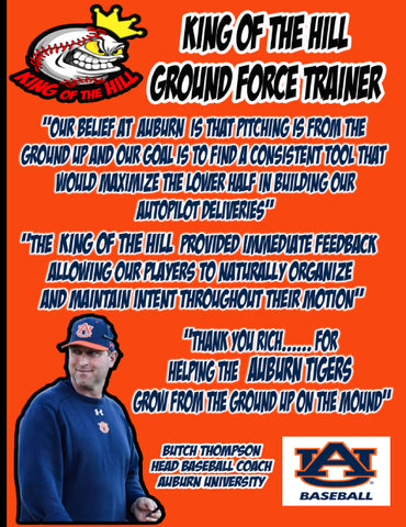 Ground Force Sports - Baseball & Softball Trainers (@gfs_king) on Twitter photo Auburn University boosts their pitching game with King of the Hill! See how elite programs use it to enhance performance.
#groundforcesports #baseball #softball #baseballseason #baseballplayer #baseballdad #baseballpractice #baseballlife #baseballoteam #baseballready Auburn University boosts their pitching game with King of the Hill! See how elite programs use it to enhance performance.
#groundforcesports #baseball #softball #baseballseason #baseballplayer #baseballdad #baseballpractice #baseballlife #baseballoteam #baseballready