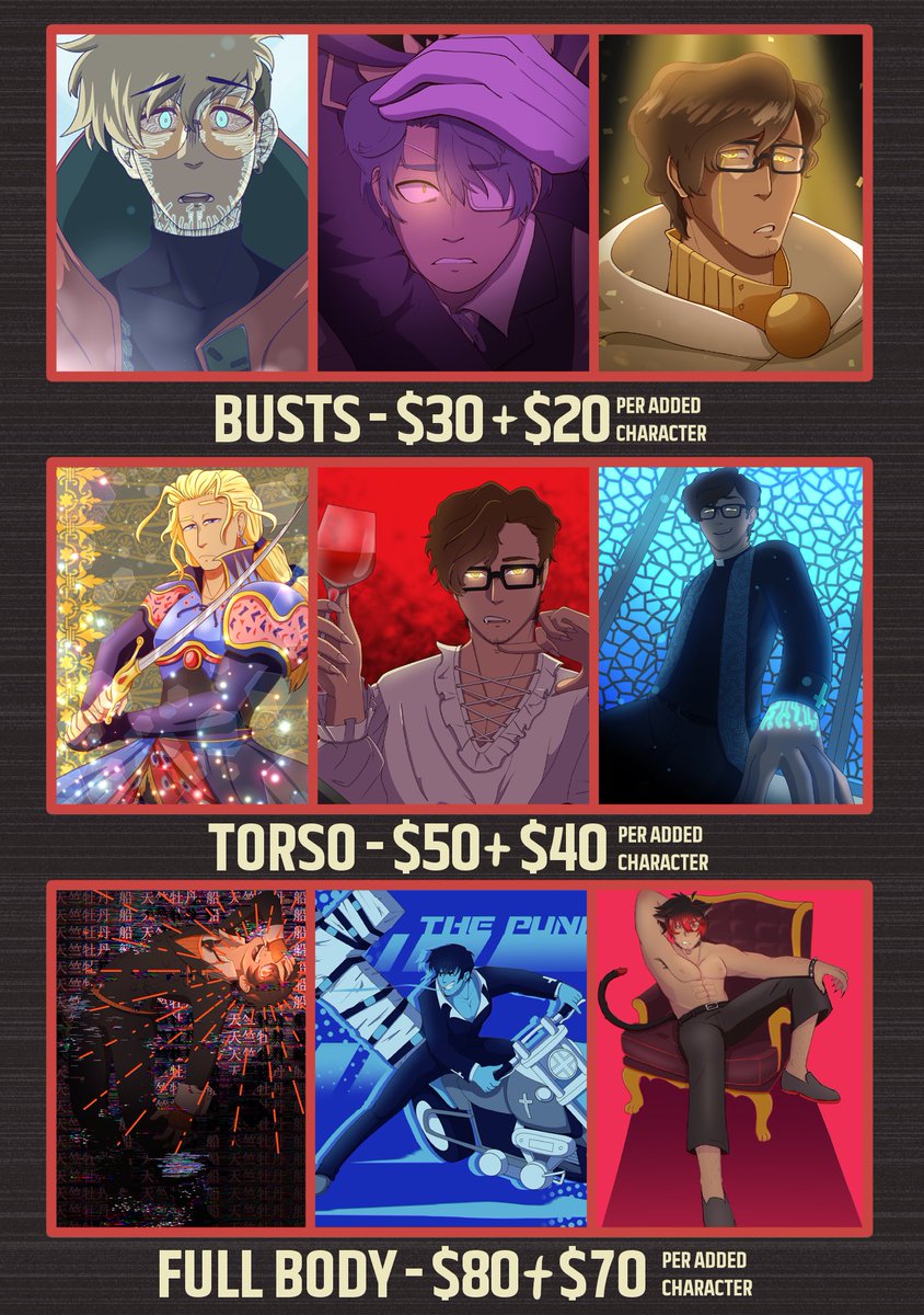 blacks0ulkid's tweet image. Hiya all! I'm opening commissions!!
Body pillow commissions are open again as well!
L!nk below!!💖