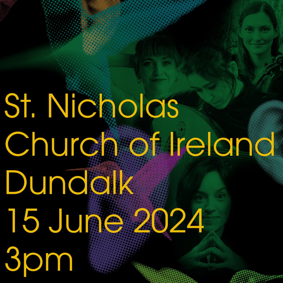 Experience the fusion of Arabian lute and Irish traditional music with @RihabAzar, @ZoeConwayfiddle and @innikmusic at St Nicolas Church on June 15th. Unfortunately due to illness Donal Lunny can no longer perform. eventbrite.ie/e/832000063587…